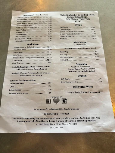 Menu 6